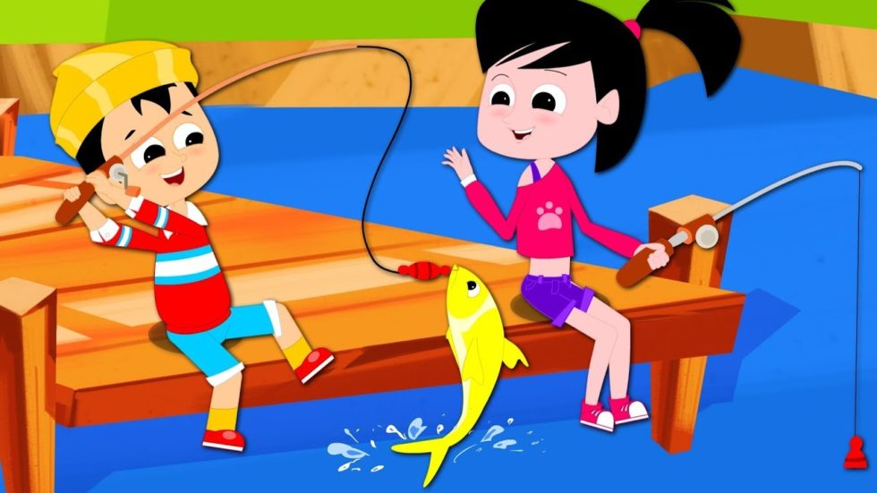 12345 once i caught a fish alive counting english nursery rhyme