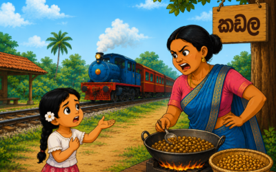 රේල් පාරේ මං යනකොට